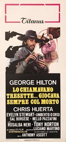 Lo chiamavano Tresette... giocava sempre col morto - Italian Movie Poster (xs thumbnail)