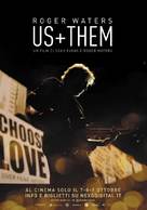 Roger Waters: Us + Them - Italian Movie Poster (xs thumbnail)