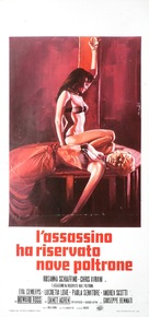 L&#039;assassino ha riservato nove poltrone - Italian Movie Poster (xs thumbnail)