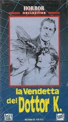 Return of the Fly - Italian VHS movie cover (xs thumbnail)