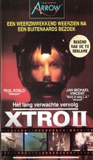 Xtro II: The Second Encounter - Dutch VHS movie cover (xs thumbnail)