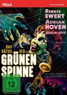 R&auml;tsel der gr&uuml;nen Spinne, Das - German Movie Cover (xs thumbnail)