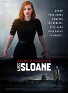 Miss Sloane - French Movie Poster (xs thumbnail)