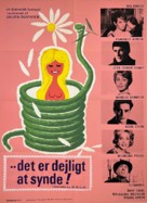 Le diable et les dix commandements - Danish Movie Poster (xs thumbnail)