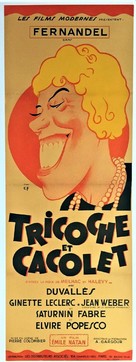 Tricoche et Cacolet - French Movie Poster (xs thumbnail)