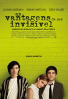 The Perks of Being a Wallflower - Portuguese Movie Poster (xs thumbnail)