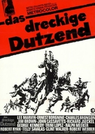 The Dirty Dozen - German Movie Poster (xs thumbnail)