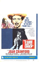 I Saw What You Did - Movie Poster (xs thumbnail)