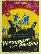 Passport to Pimlico - French Movie Poster (xs thumbnail)