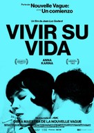 Vivre sa vie: Film en douze tableaux - Spanish Movie Poster (xs thumbnail)