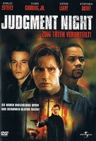 Judgment Night - German DVD movie cover (xs thumbnail)
