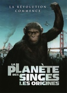 Rise of the Planet of the Apes - French DVD movie cover (xs thumbnail)