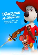 D&#039;Artac&aacute;n y los tres Mosqueperros - Spanish Movie Poster (xs thumbnail)