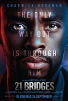 21 Bridges - Malaysian Movie Poster (xs thumbnail)