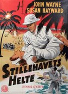 The Fighting Seabees - Danish Movie Poster (xs thumbnail)