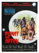 Planet of the Apes - German Movie Poster (xs thumbnail)