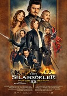 The Three Musketeers - Turkish Movie Poster (xs thumbnail)