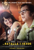 Battle of the Sexes - Colombian Movie Poster (xs thumbnail)