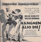 Hangmen Also Die! - poster (xs thumbnail)