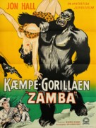 Zamba - Danish Movie Poster (xs thumbnail)
