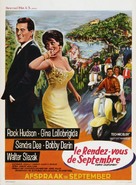 Come September - Belgian Movie Poster (xs thumbnail)