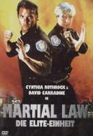 Martial Law - German DVD movie cover (xs thumbnail)