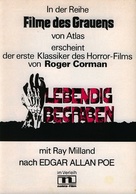 Premature Burial - German poster (xs thumbnail)