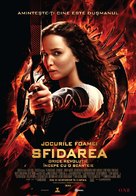 The Hunger Games: Catching Fire - Romanian Movie Poster (xs thumbnail)