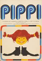 Pippi L&aring;ngstrump - Polish Movie Poster (xs thumbnail)