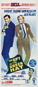 The Spy in the Green Hat - Australian Movie Poster (xs thumbnail)