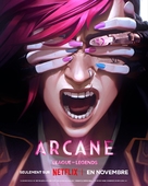 &quot;Arcane: League of Legends&quot; - French Movie Poster (xs thumbnail)