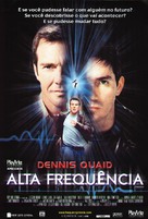 Frequency - Brazilian Movie Poster (xs thumbnail)