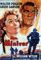 Mrs. Miniver - German Movie Poster (xs thumbnail)