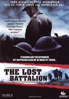 The Lost Battalion - Swedish DVD movie cover (xs thumbnail)