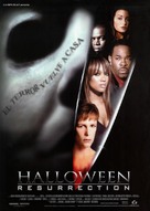 Halloween Resurrection - Spanish Movie Poster (xs thumbnail)