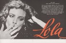 Lola - Czech Movie Poster (xs thumbnail)