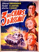 They Were Not Divided - French Movie Poster (xs thumbnail)