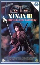 Ninja III: The Domination - Finnish VHS movie cover (xs thumbnail)