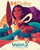 Moana 2 - French Movie Poster (xs thumbnail)