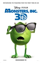 Monsters Inc - Re-release movie poster (xs thumbnail)