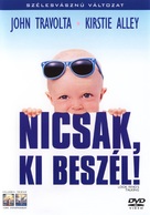 Look Who&#039;s Talking - Hungarian DVD movie cover (xs thumbnail)