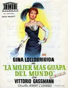 La donna più bella del mondo Poster
