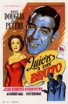 Love That Brute - Spanish Movie Poster (xs thumbnail)