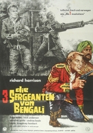 Tre sergenti del Bengala, I - German Movie Poster (xs thumbnail)