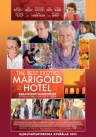 The Best Exotic Marigold Hotel - Finnish Movie Poster (xs thumbnail)