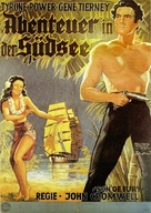Son of Fury: The Story of Benjamin Blake - German Movie Poster (xs thumbnail)