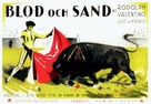 Blood and Sand - British Movie Poster (xs thumbnail)