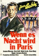 Touchez pas au grisbi - German Movie Poster (xs thumbnail)