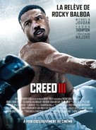 Creed III - French Movie Poster (xs thumbnail)