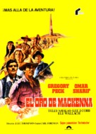 Mackenna&#039;s Gold - Spanish Movie Poster (xs thumbnail)